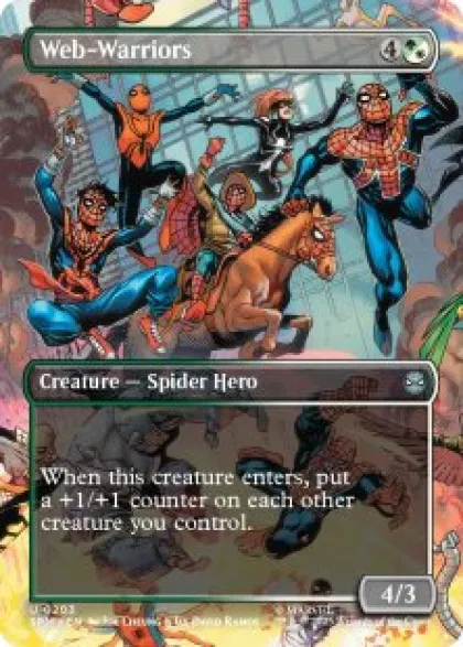 Web-Warriors (borderless) - Marvel's Spider-Man Varianten