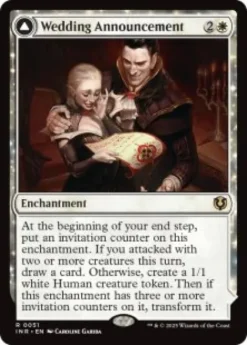 Wedding Announcement (foil) - Innistrad Remastered