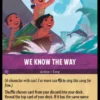 We Know The Way (foil) - Shimmering Skies