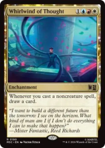Whirlwind of Thought (surge foil) - Marvel Super Heroes Commander