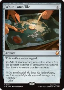 White Lotus Tile (foil) - Avatar: The Last Airbender