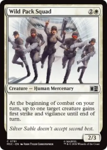 Wild Pack Squad - Marvel Super Heroes Commander