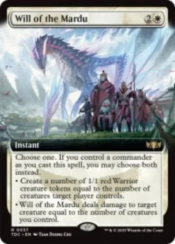 Will of the Mardu (extended art) - Tarkir: Dragonstorm Commander Varianten