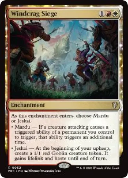Windcrag Siege - Reality Fracture Commander