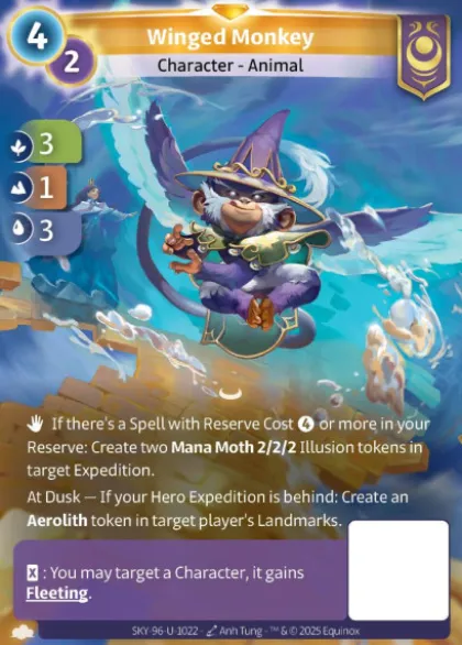 Winged Monkey (U-1022) - skybound unique
