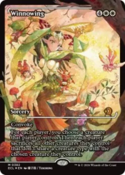 Winnowing (#382) (foil) (showcase) - Lorwyn Eclipsed Varianten