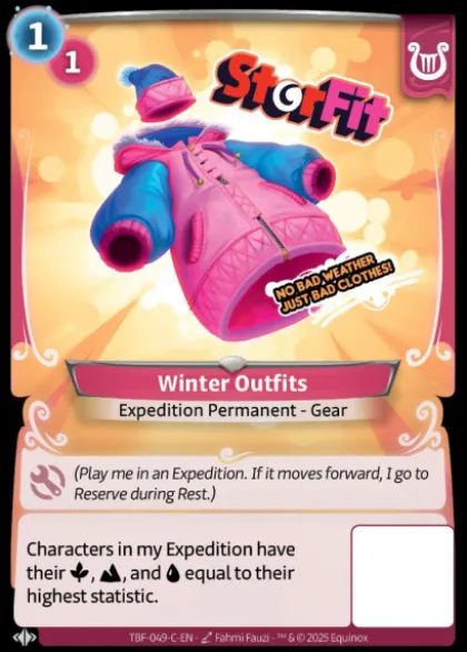 Winter Outfits (C) - Altered Trial by Frost