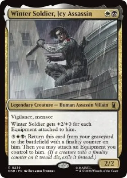 Winter Soldier, Icy Assassin - Marvel Super Heroes