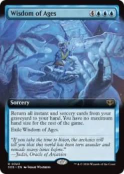 Wisdom of Ages (extended art) - Secrets of Strixhaven Varianten