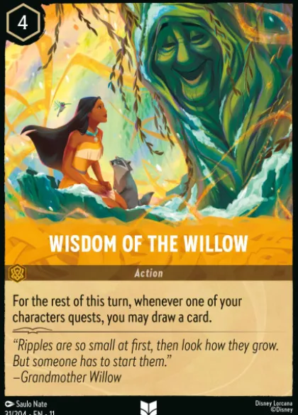 Wisdom of the Willow (foil) - Winterspell