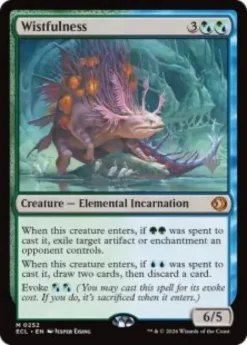 Wistfulness (foil) - Lorwyn Eclipsed Planeswalker Stamped