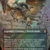Witch-king of Angmar (#60) (surge foil) (borderless) - The Hobbit Eternal
