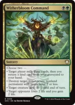 Witherbloom Command - Secrets of Strixhaven Commander