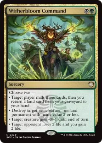 Witherbloom Command - Secrets of Strixhaven Commander
