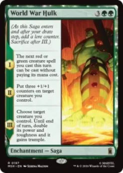 World War Hulk (foil) - Marvel Super Heroes