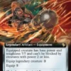 Wrecking Ball Arm (foil) (extended art) - Final Fantasy Commander Varianten