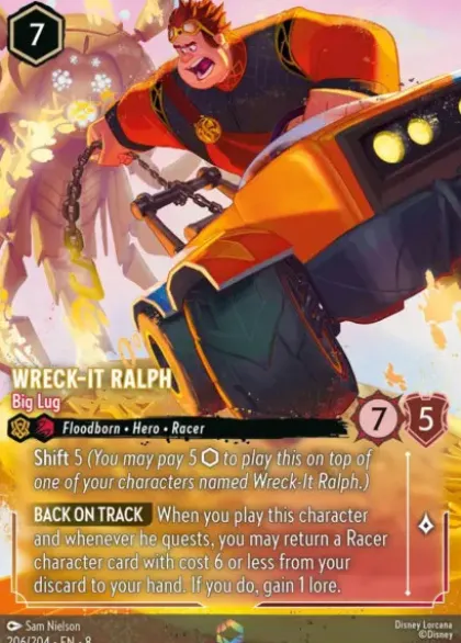 Wreck-It Ralph, Big Lug (foil) (borderless) - Reign of Jafar