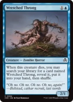 Wretched Throng (foil) - Innistrad Remastered