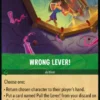 Wrong Lever! (foil) - Reign of Jafar