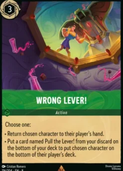 Wrong Lever! (foil) - Reign of Jafar