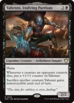 Yahenni, Undying Partisan - Secrets of Strixhaven Commander
