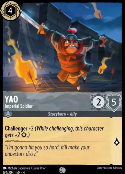 Yao, Imperial Soldier (foil) - Ursula's Return