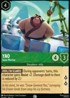 Yao, Snow Warrior (foil) - Winterspell