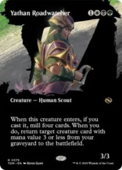 Yathan Roadwatcher (borderless) - Tarkir: Dragonstorm Varianten