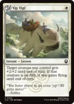 Yip Yip! (foil) - Avatar: The Last Airbender
