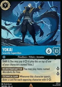 Yokai, Scientific Supervillain - Azurite Sea