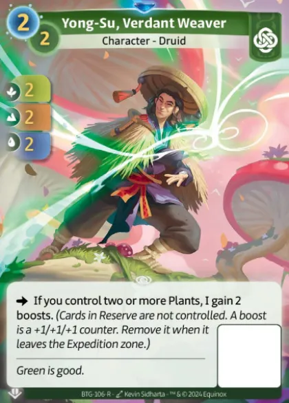 Yong-Su, Verdant Weaver (R) - Altered Beyond the Gates