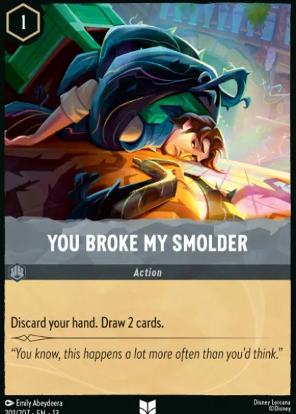 You Broke My Smolder (foil) - Attack of the Vine