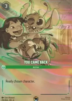 You Came Back (foil) (borderless) - Azurite Sea