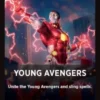 Young Avengers front card (#08) - Marvel Super Heroes Commander