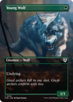 Young Wolf (#319) (borderless) - Innistrad Remastered Varianten