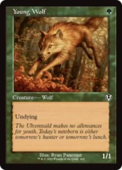Young Wolf (#425) (foil) (showcase) - Innistrad Remastered Varianten