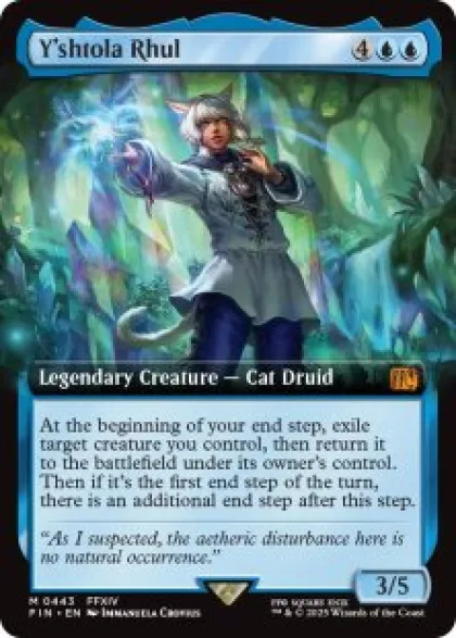 Y'shtola Rhul (#443) (foil) (extended art) - Final Fantasy Varianten