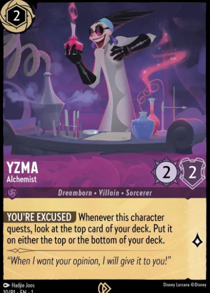 Yzma, Alchemist (foil) - Promo Set 1