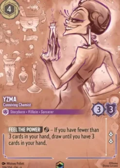 Yzma, Conniving Chemist (foil) (borderless) - Azurite Sea