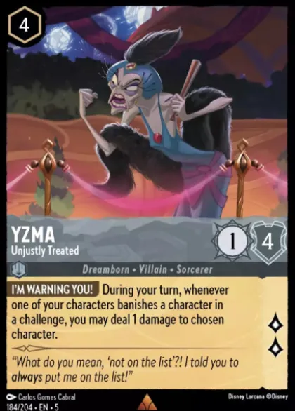 Yzma, Unjustly Treated - Shimmering Skies