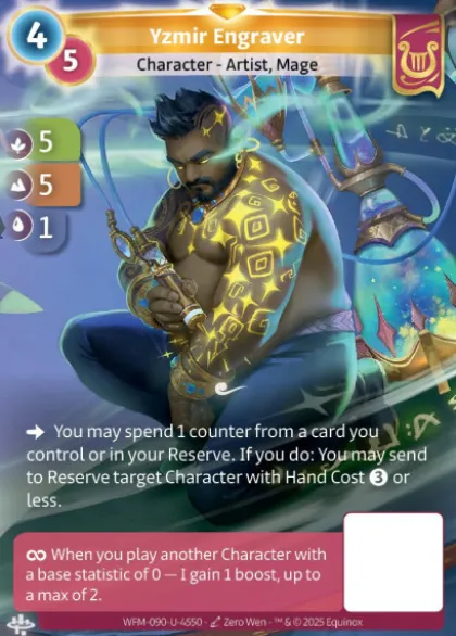 Yzmir Engraver (U-4550) - Altered Unique whispers