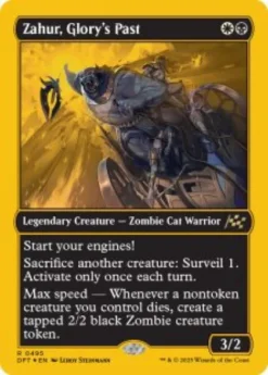Zahur, Glory's Past (#495) (first-place foil) - Aetherdrift First-Place Box Toppers