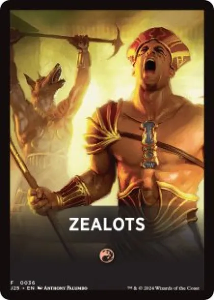 Zealots Front Card - Foundations Jumpstart