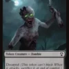 Zombie Token (foil) (2/2) - Secrets of Strixhaven Commander