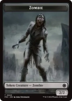 Zombie token (#5) (2/2) - Foundations Commander Decks