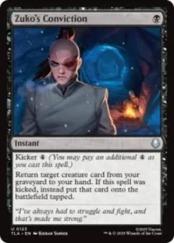 Zuko's Conviction (foil) - Avatar: The Last Airbender